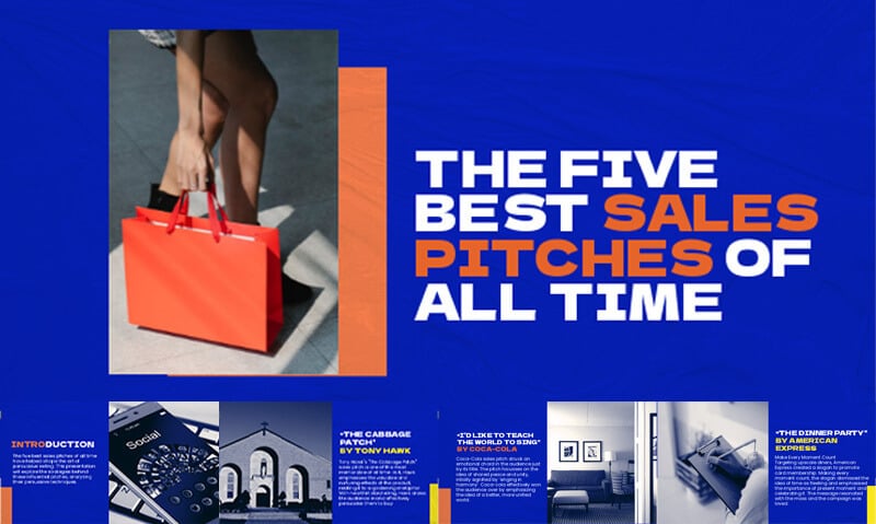 無料のピッチデッキプレゼンテーション