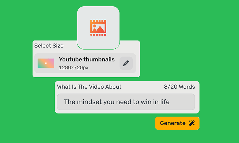 Holen Sie sich faszinierende und professionell gestaltete Thumbnail