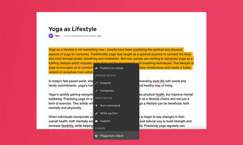 Gunakan alat pemeriksa plagiarisme yang mudah untuk hasil yang tepat