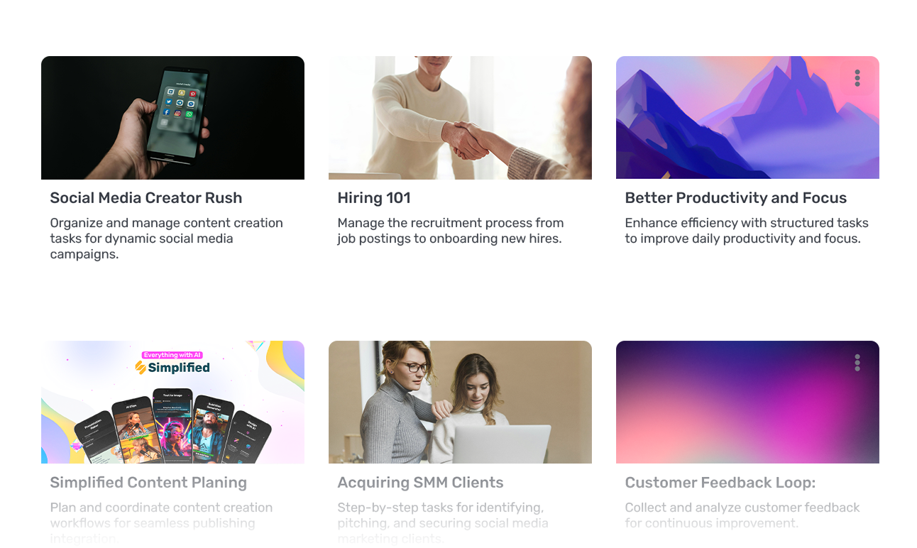 Simplified - Project Management